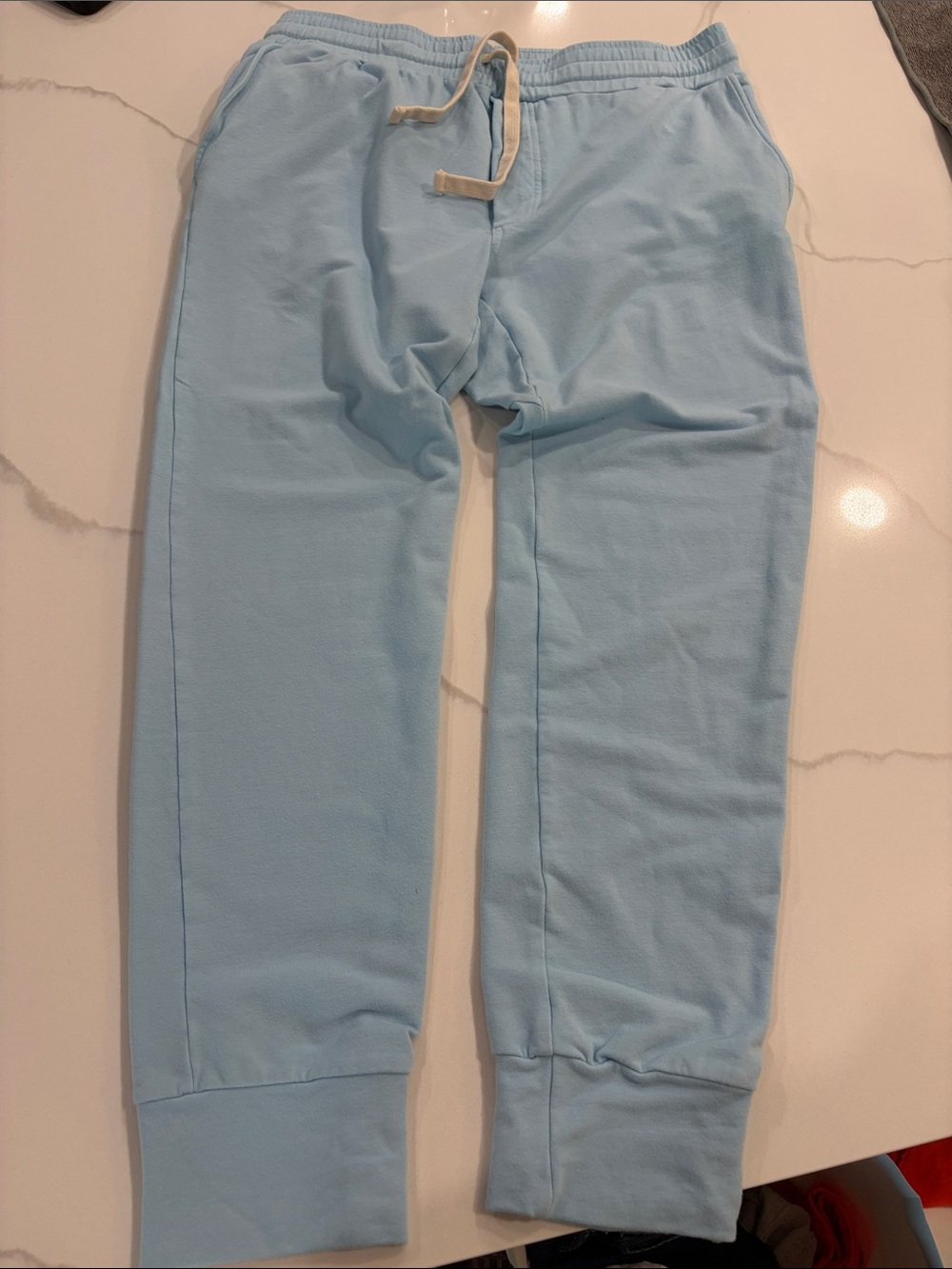 Light Blue unisex Jogger Pants - Monrow